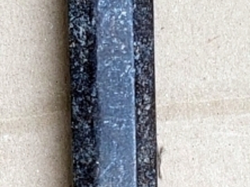 À vendre: 2 burins profil hexagonale 