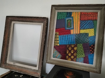 Vente: 2 jolis cadres anciens