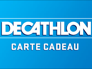 Vente: e-Carte Cadeau Decathlon (100€)