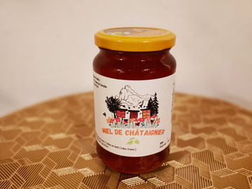 Les miels : Miel de Châtaignier 500g