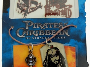 Bulk Lots: 283--Disney Pirates of the Caribbean Neck w/tattoos REDUCED $0.35
