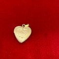 Bulk Lots: 12 pcs--Genuine 14kt GOLD FILLED Heart Locket--$8.00 each