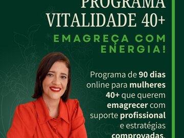 AGENDAR: Programa Vitalidade 40+ 