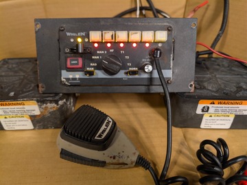 Selling with online payment: Whelen 295SLSA6 200 Watt Dual Siren Amplifier