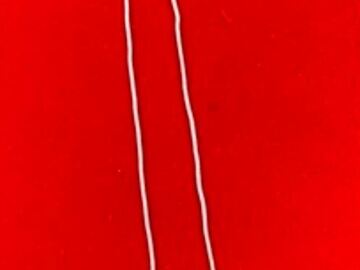 Bulk Lots: 80 pcs--3MM Snake Chain 24" plated silver--$1.25 pcs