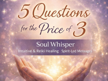 Selling: “Ask 5, Pay for 3 – Intuitive & Reiki Guidance”
