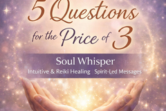 Selling: “Ask 5, Pay for 3 – Intuitive & Reiki Guidance”