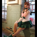 Selling with online payment: Sailor Jupiter Sailor Moon Costume+Wig+Shoes [M]