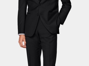 Selling with online payment: Black Perennial Tailored Fit Havana Suit 38s