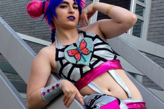 Selling with online payment: Holographic Jolyne Cujoh Cosplay
