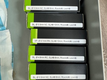 Nieuwe apparatuur: Straumann BL implantaten 225 euro per stuk