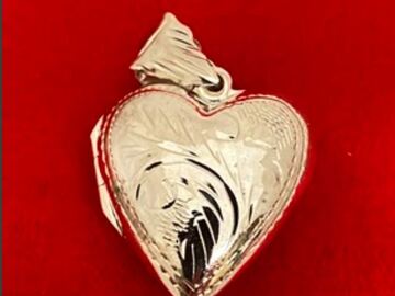 Bulk Lots: 16 pcs--Genuine Sterling Silver Heart Locket Jewelry--$8.00 each!