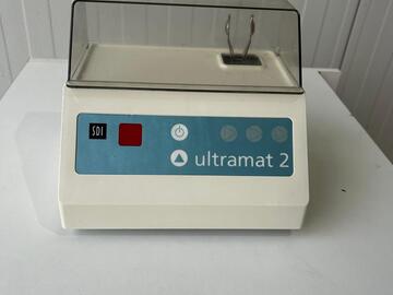 Gebruikte apparatuur: Ultramat 2 schudapparaat