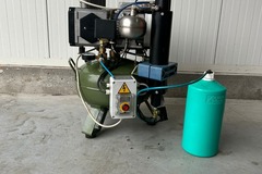 Gebruikte apparatuur: Cattani Compressor 1 cilinder
