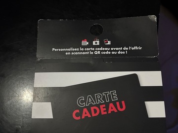 Vente: Carte cadeau Sephora (100€)