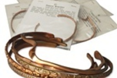 Bulk Lots: 200 pcs-Assorted Styles Copper Cuff Bracelets-$0.49 pcs