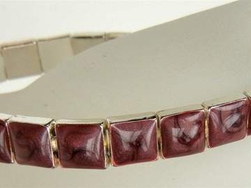 Bulk Lots: 80 pcs-Chicklet Bracelets-Stretch-Retail $15.00-$1.25 pcs