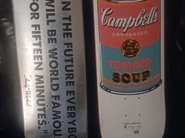 Selling with online payment: First edition Andy Warhol Iconic Collection decks