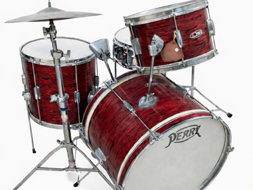 Selling with online payment: 1960s Pearl President Red Oyster Original 