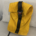 Myydään: Yellow Airpaq Backpack / reppu -  like new