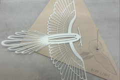 Myydään: Design Bird Light for Bulb Lamp – Modern Decorative Lighting - NE