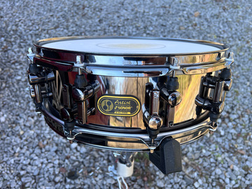 Selling with online payment: Sonor Artist Series Black Nickel over Steel 14x5" snare drum