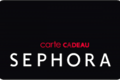 Vente: Carte cadeau Sephora (70€)
