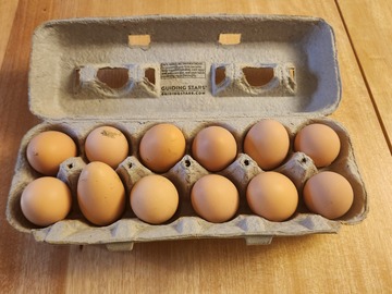 Selling with In-person Payment: Fresh Eggs