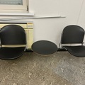 Gebruikte apparatuur: 2 zitplaatsen plus tafel