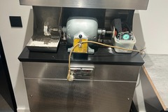 Gebruikte apparatuur: Dubbele slijpmachine met afzuiging 