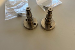 Gebruikte apparatuur: Aansluiting/koppelstuk DAC voor airrotor/turbine hoekstuk 2 stuks