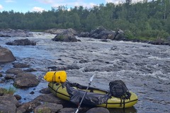 Vuokrataan (päivä): Anfibio Rebel 2K packraft 