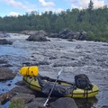 Vuokrataan (päivä): Anfibio Rebel 2K packraft 