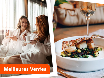 Vente: Coffret Smartbox "Évasion détente et dîner en duo" (99,80€)