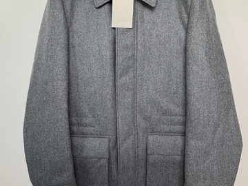Selling with online payment: [EU][NO US TAX] NWT Suitsupply grey flannel down jacket, size 36R