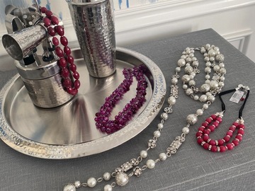 Bulk Lots: 25 pcs-White House Black Market Necks & Bracelets-$4.00 each!