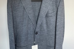 Selling with online payment: [EU][NO US TAX]NWT Suitsupply grey unconstructed jacket, size 38R