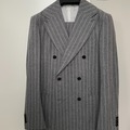 Selling with online payment: [EU][NO US TAX] Suitsupply Jort grey striped suit, size 38R