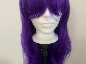 Selling with online payment: Long Purple Wig
