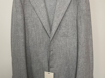 Selling with online payment: [EU][NO US TAX] NWT Suitsupply grey flannel suit, size 38R