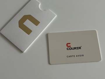 Vente: Carte Avoir Courir (100€)