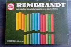 Vente: Boîte de 30 pastels secs REMBRANDT