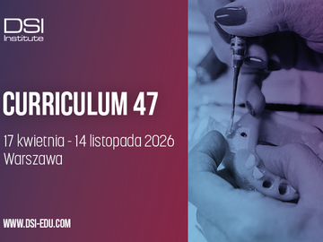 Kurs: 47 Curriculum implantologiczne z certyfikacją DGOI 