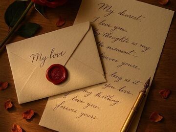 Selling: Love letter from him to you