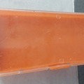 À vendre: Boite de rangement En plastique orange 