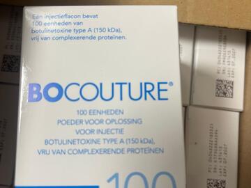 Nieuwe apparatuur: Bocouture nieuw in verpakking.