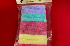 Bulk Lots: 2400 pcs-Terry Cloth Ponytail Holders--$0.04 pcs!! 