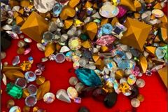 Bulk Lots: 500 grams--Genuine Swarovski Rhinestones--$19.99
