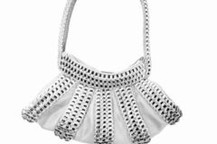 Sale retail: SAC CAPSULES "JOSIE" Gris clair