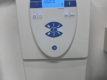 Gebruikte apparatuur: Heliodent Plus